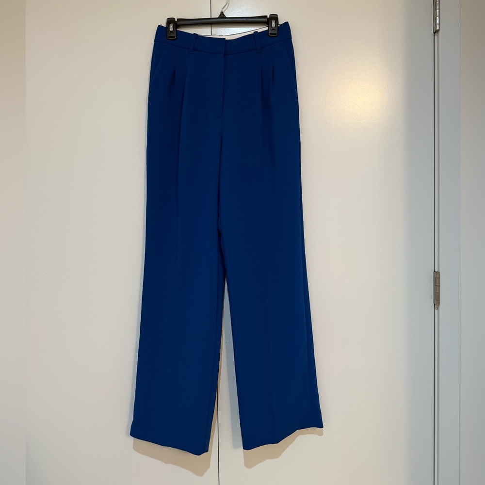 Aritzia effortless pant Royal Blue